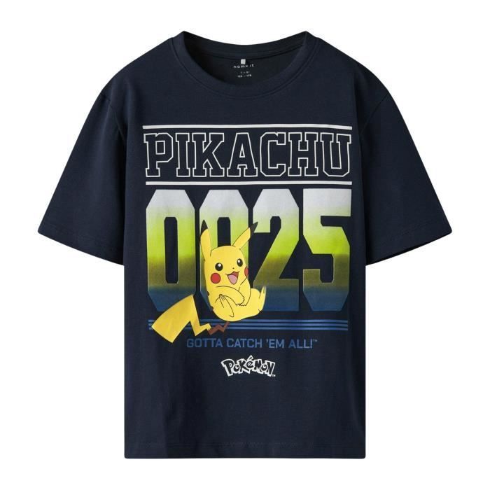 Camiseta - NOMBRE - Mabr - Pokémon - 100% algodón - Manga corta - Niño