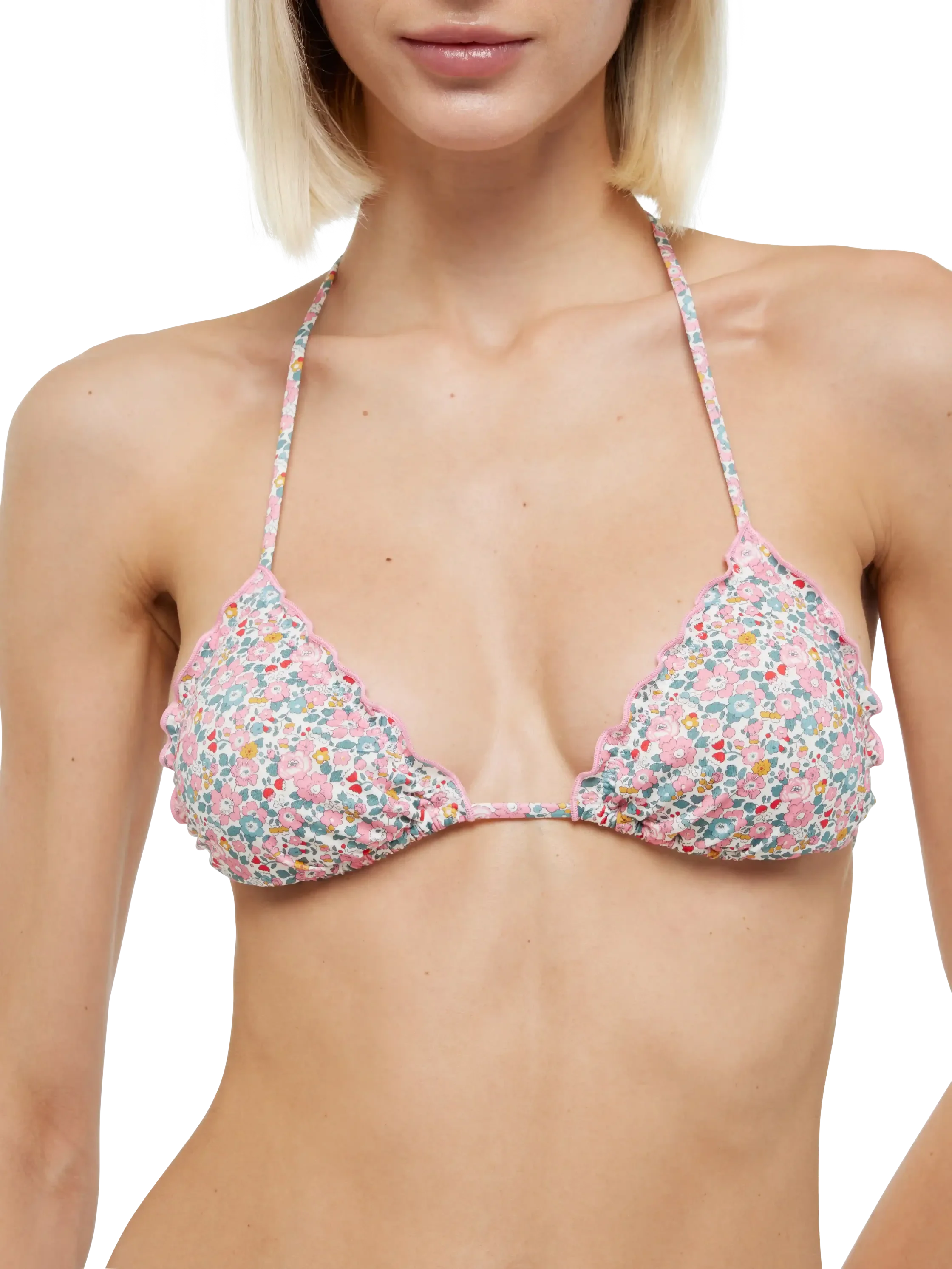 Klassieke Boogschutter Maandriehoek Bikini met Betsy Ann Print | MADE