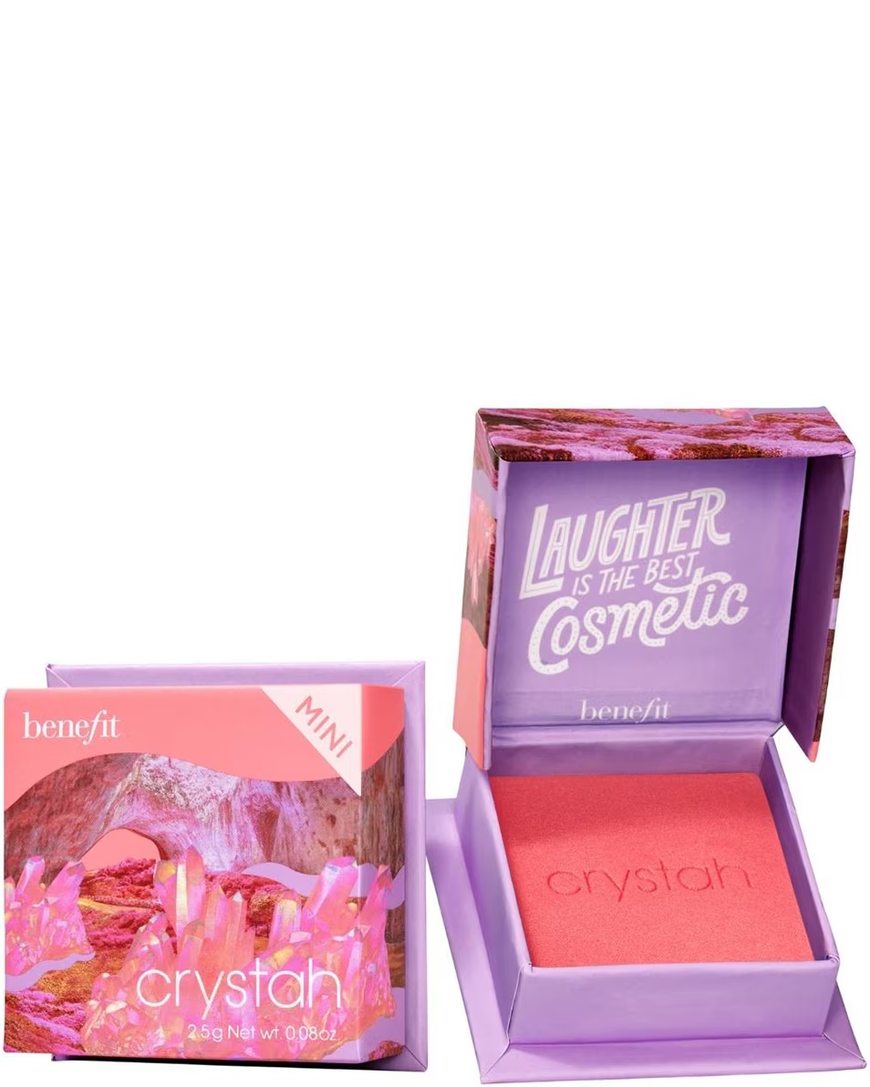 BENEFIT COSMETICS PŪDERU KASTE CRYSTAH WANDERFUL WORLD VAIGU SVAIGU PŪDERIS MINI