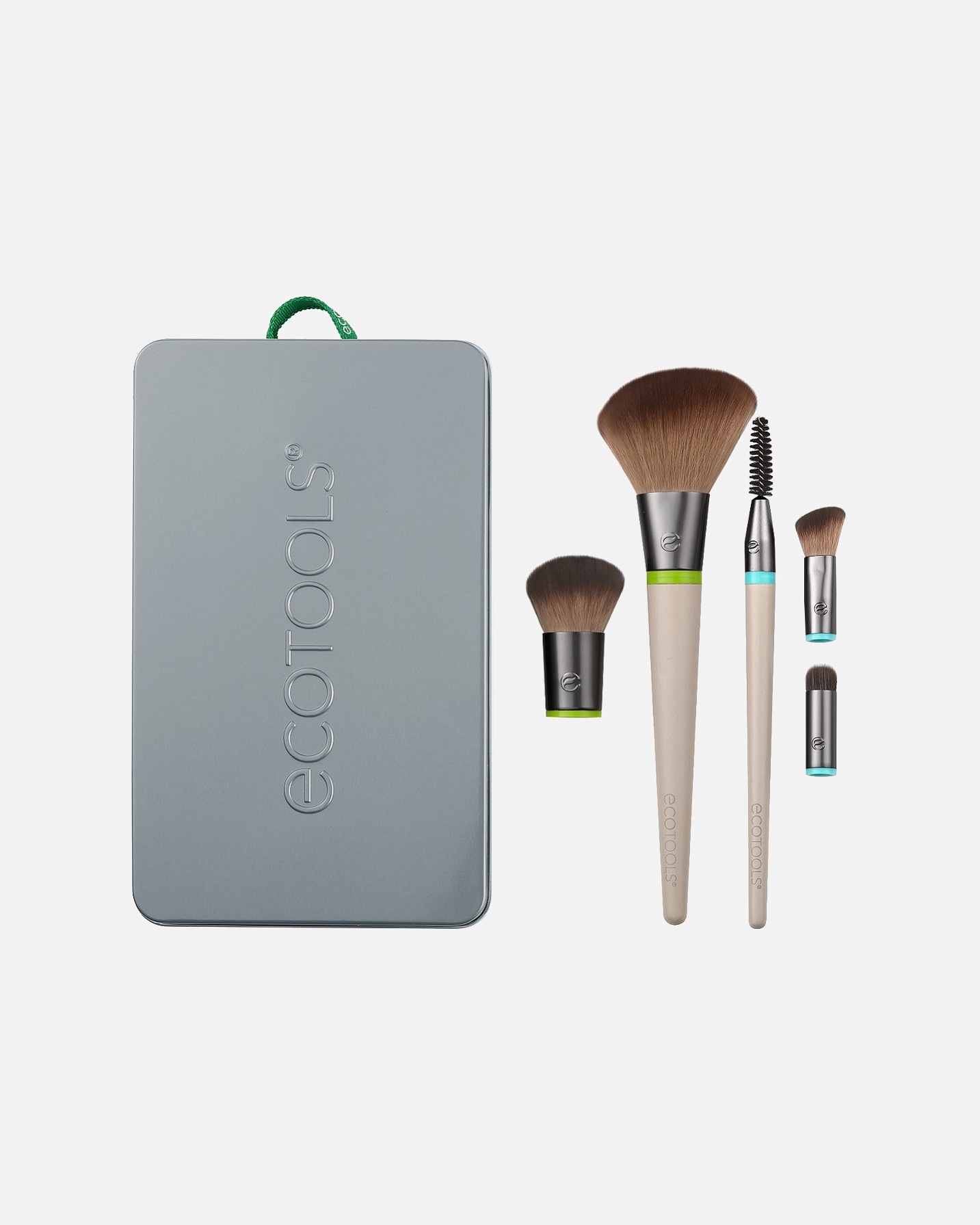 Ecotools set kistova za puder za svakodnevnu njegu lica – 1 komad