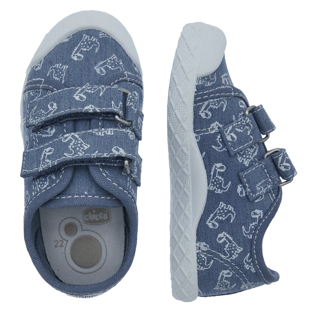 Adidași cu imprimeu de dinozauri Cambridge 3 pentru băieți