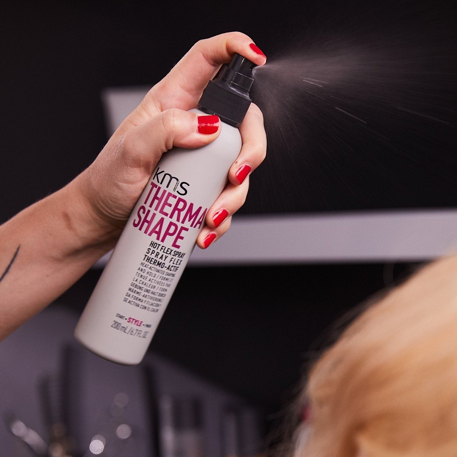 KMS karščio apsaugos purškiklis „Hot Flex“ – 200 ml
