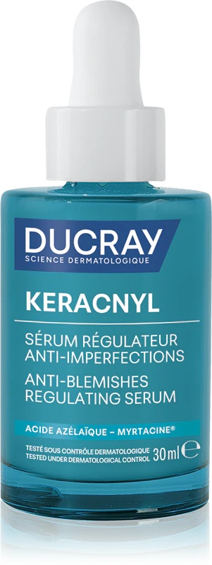 „Ducray Keracnyl“ kreminis serumas probleminei odai
