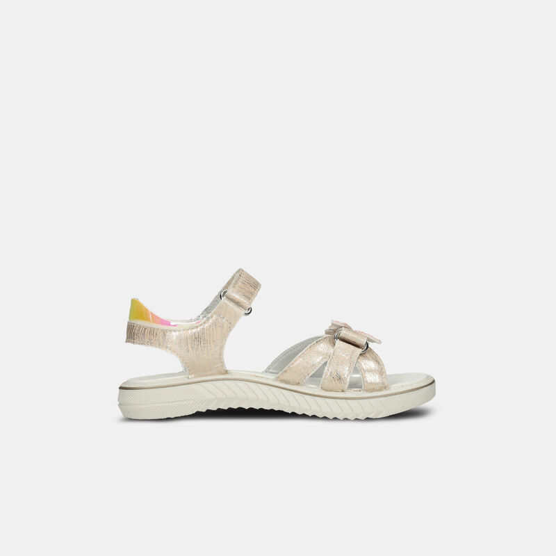 Flickors sandaler i nubuckläder