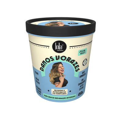 Lola Cosmetics intensiv reparasjonsmaske for alvorlige skader 450 g
