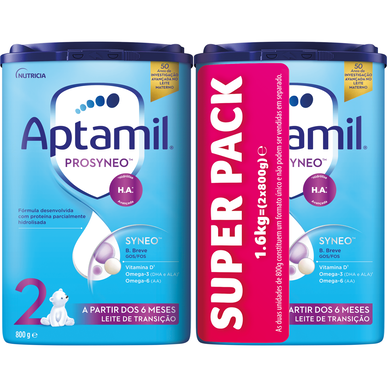 Aptamil Milk Infants 2 Prosyneo HA 2 x 800 gr 2 x 800 gr