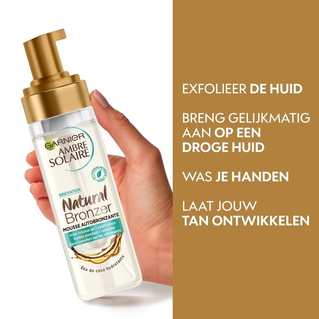 Garnier Samoopaľovacia pena Natural Bronze – 200 ml
