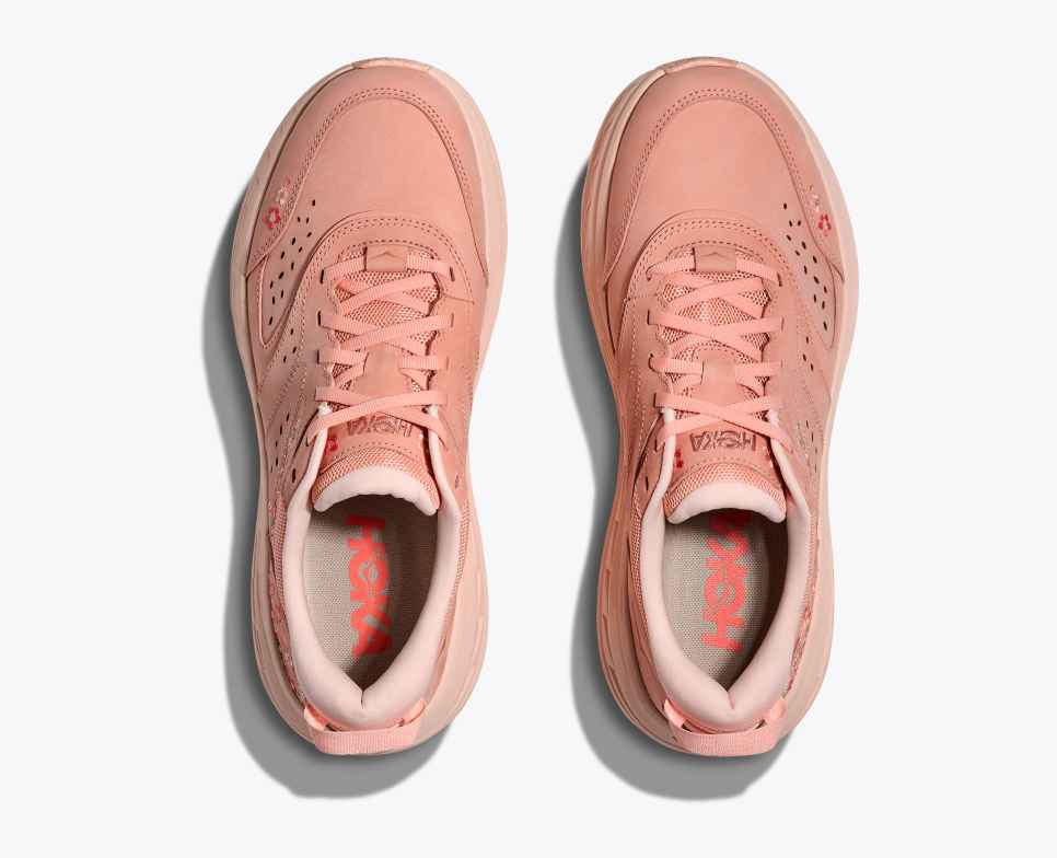 HOKA Vibrant Bloom Bondi L Droge Klei / Dawn Light