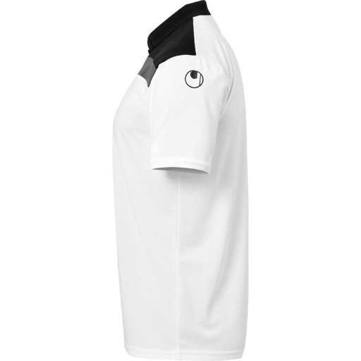 Offense 23 Poloshirt Weiß/Schwarz/Anthrazit Uhlsport