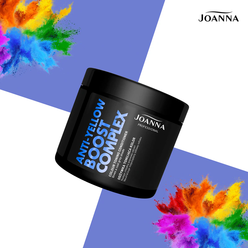 Condicionador revitalizante Joanna Professional Color Boost Complex para cabelos loiros e grisalhos