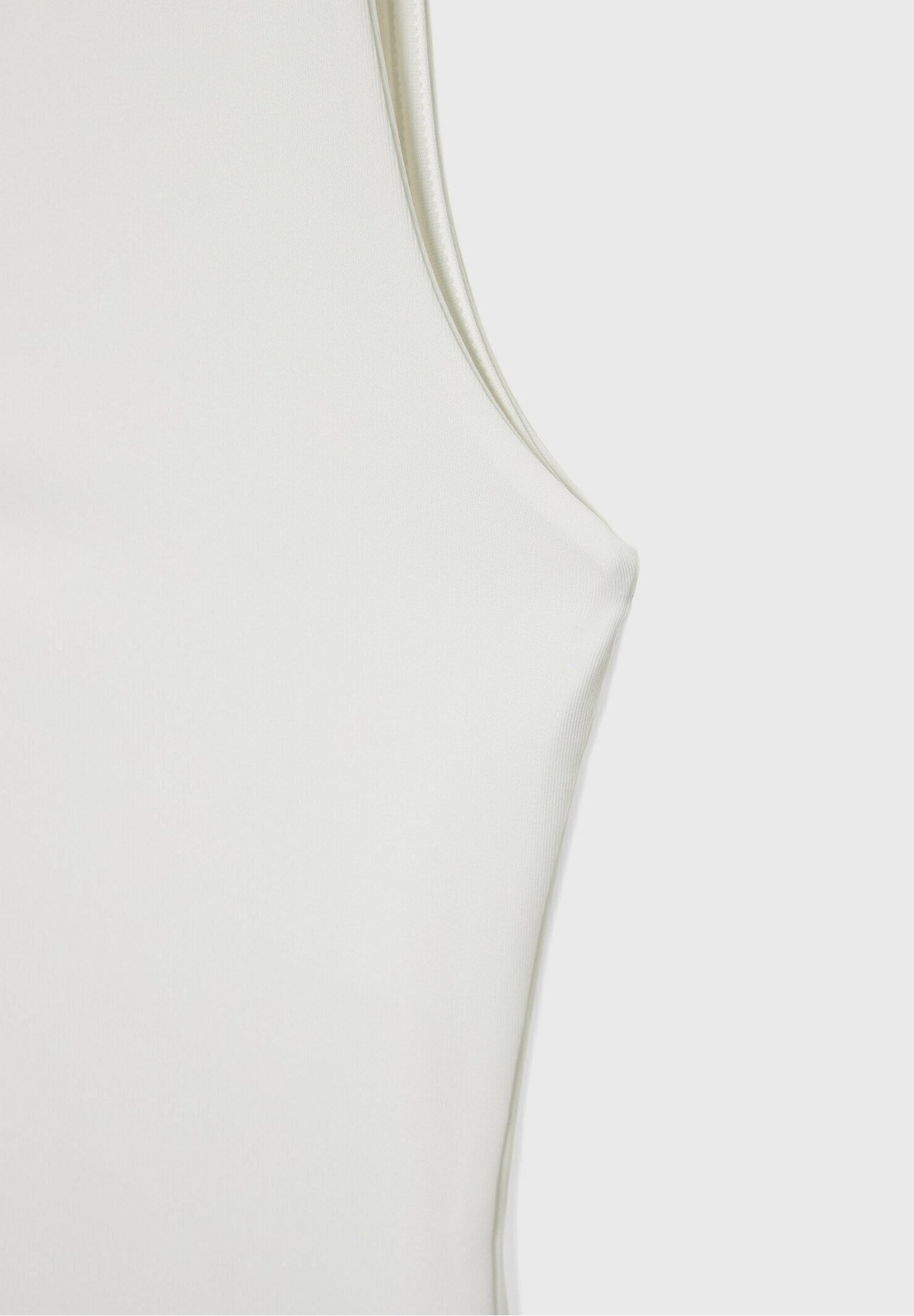 Robe Stradivarius Shift - blanche