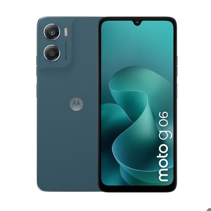 Smartphone - MOTOROLA - Moto G06 - 12 GB de RAM - 256 GB - Tela de 6,88 polegadas