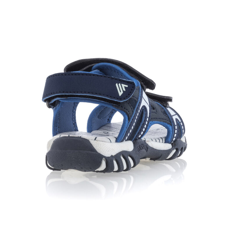 Blauwe jongenssandalen / open teenschoenen