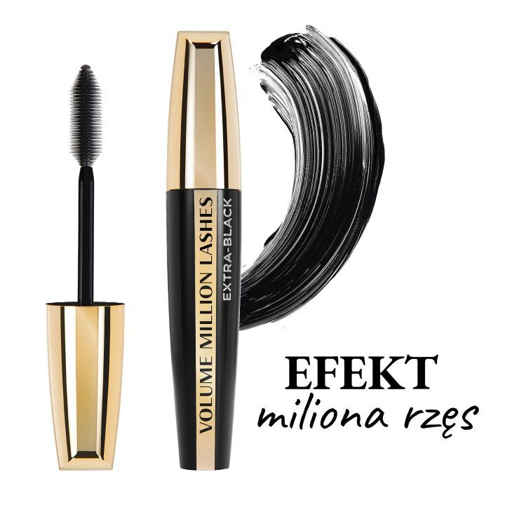 L'Oréal Paris Extra Black Mascara 10,5 ml Volume Million Lashes