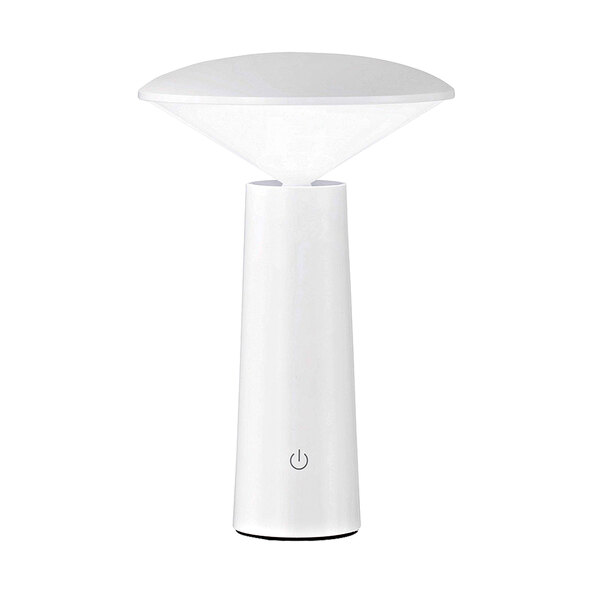Pinto LED rechargeable table lamp, white