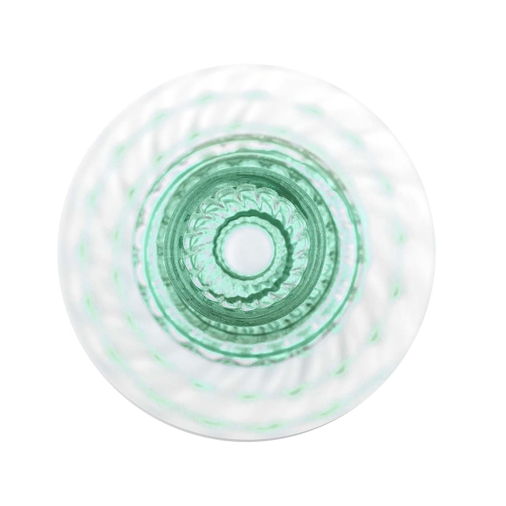 PIP Studio glass candle holder, spiral-shaped, light blue – 1 piece