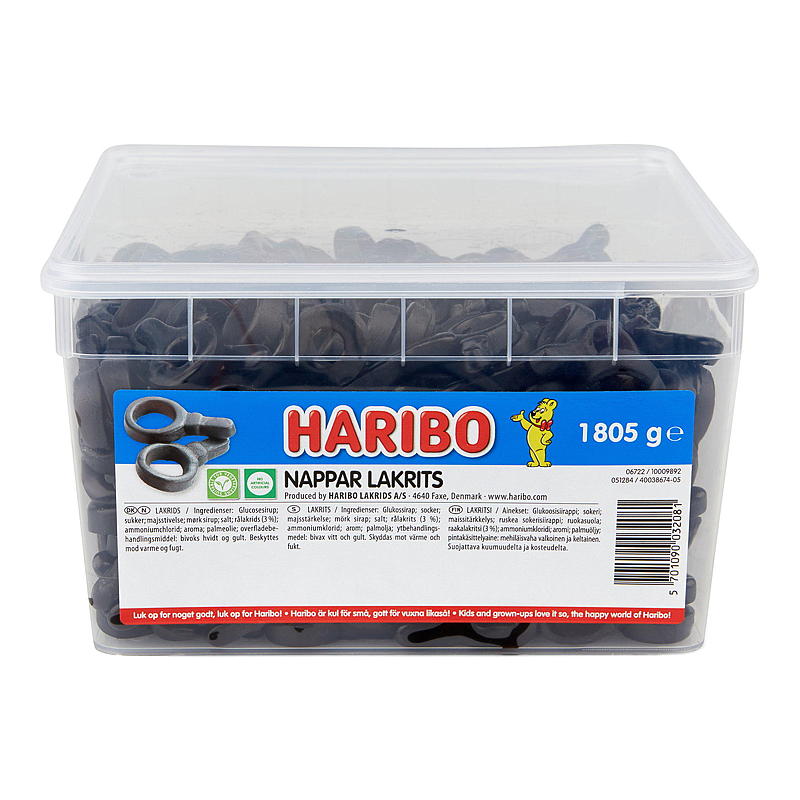Haribo Saltede Sutter 1,81 kg