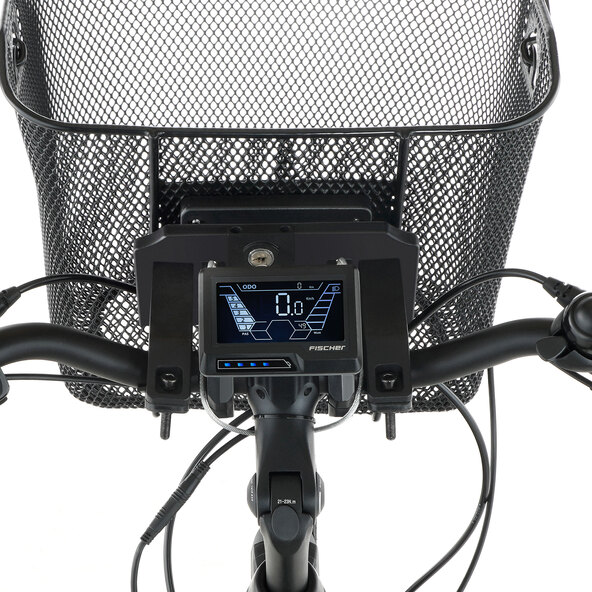 E-bike handlebar basket PLUS, fine mesh