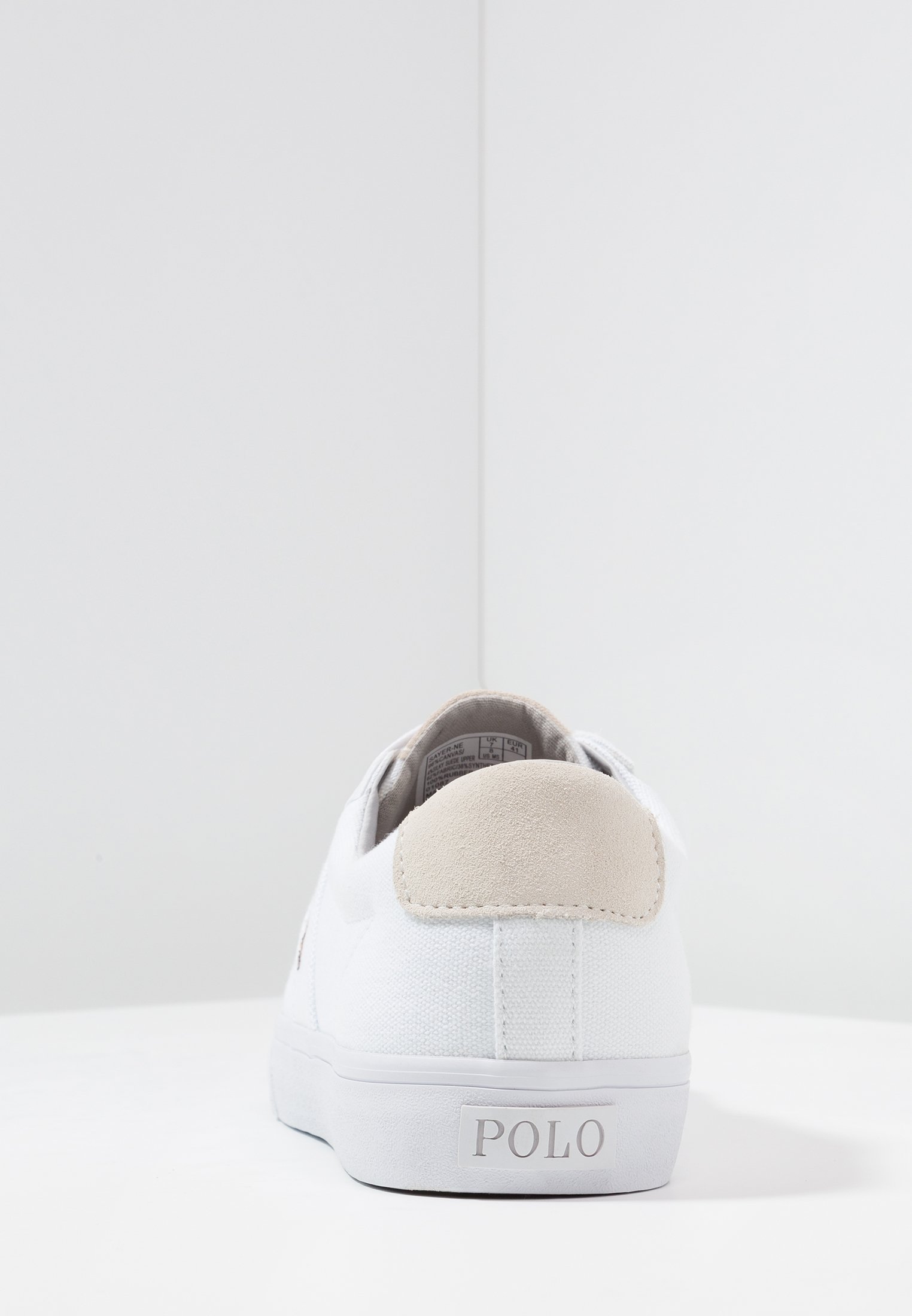 Polo Ralph Lauren SAYER CANVAS SNEAKER UNISEX - Sneakers - bianco