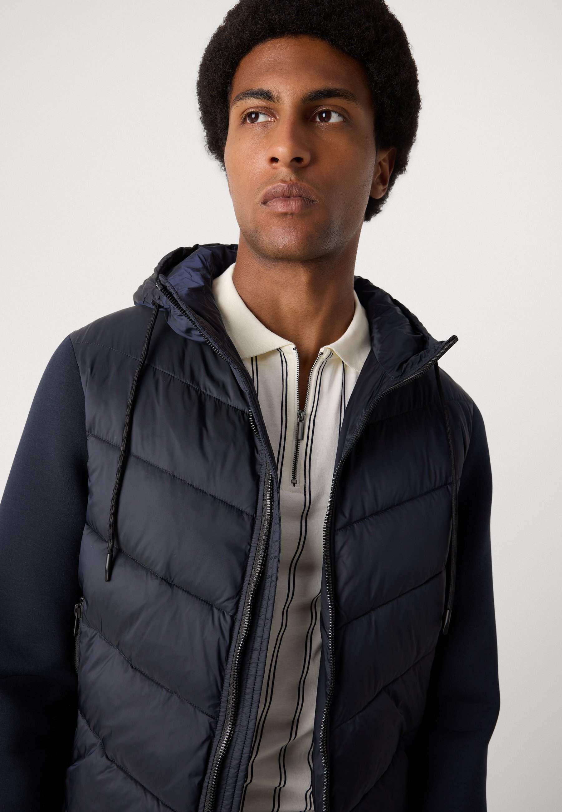 Sweat-shirt zippé Antony Morato SLIM FIT - bleu foncé
