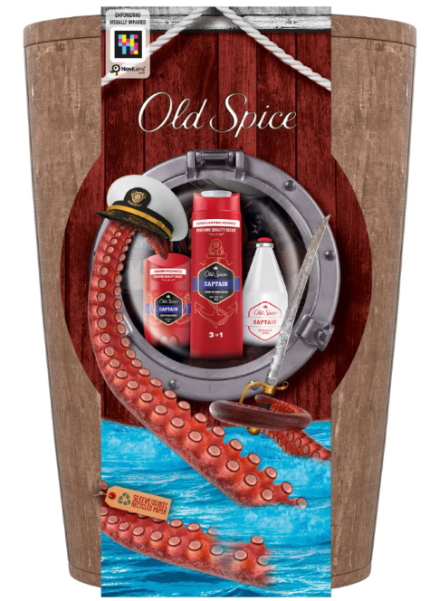 Darilni set Captain Barril Wood Deodoranti