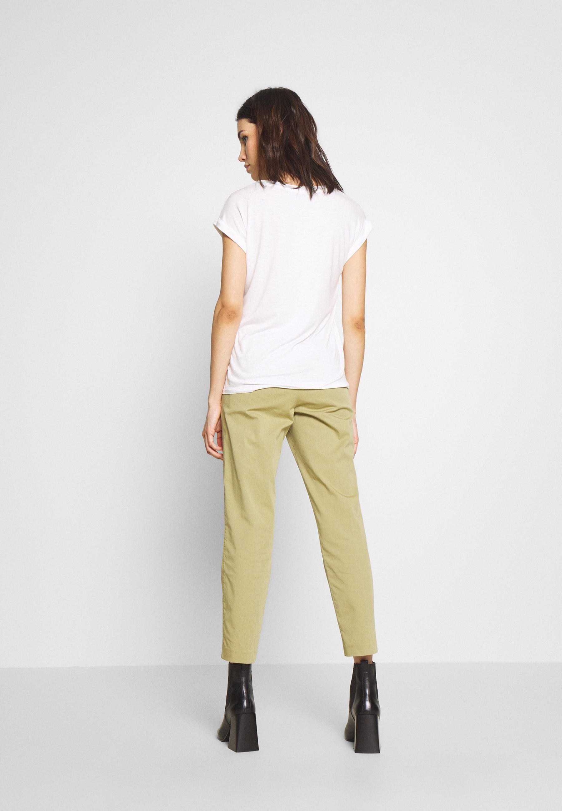T-shirt met Anna Field-print - gebroken wit