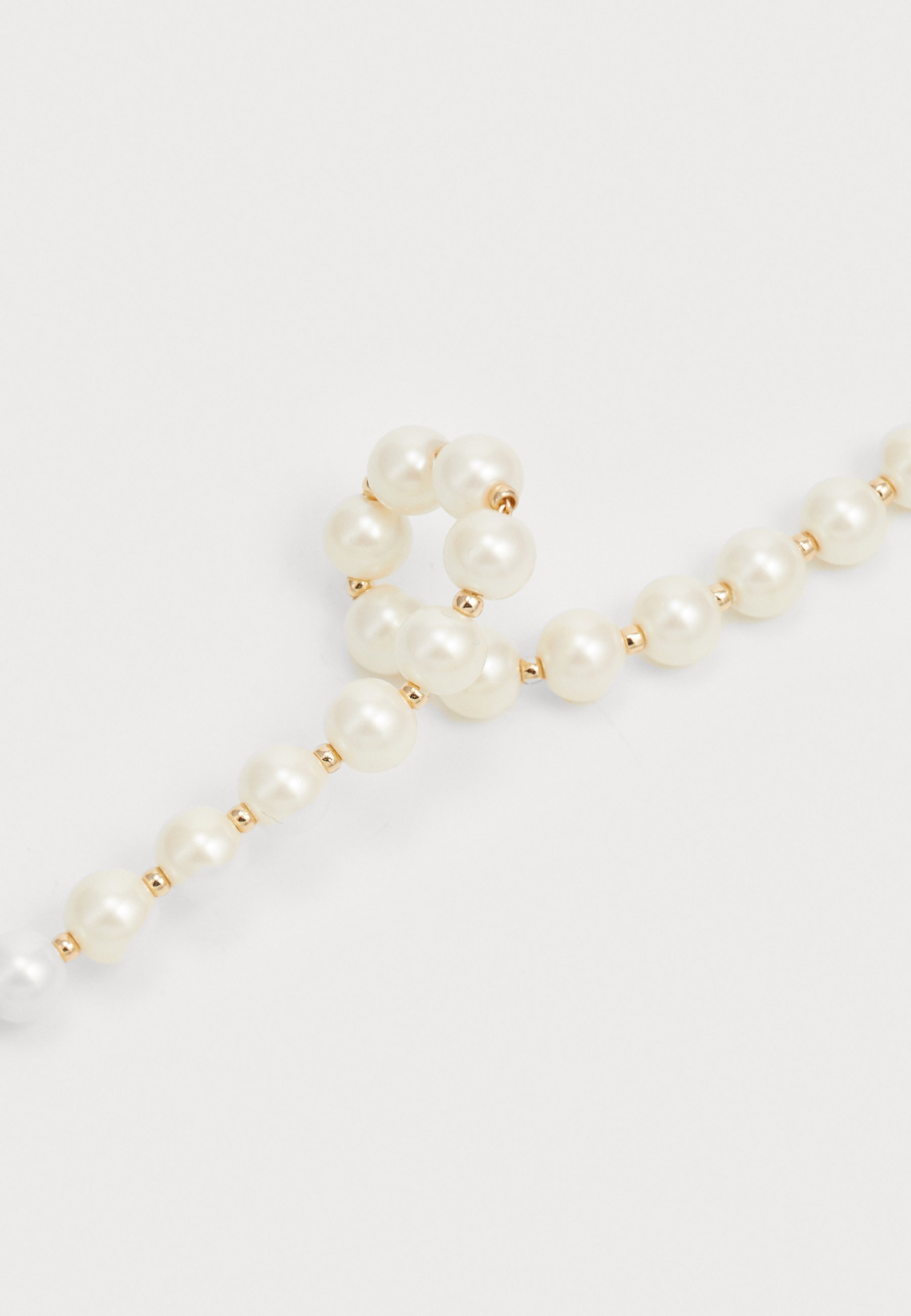 Lauren Ralph Lauren COLLAR - Halsketting - goudkleurig/wit