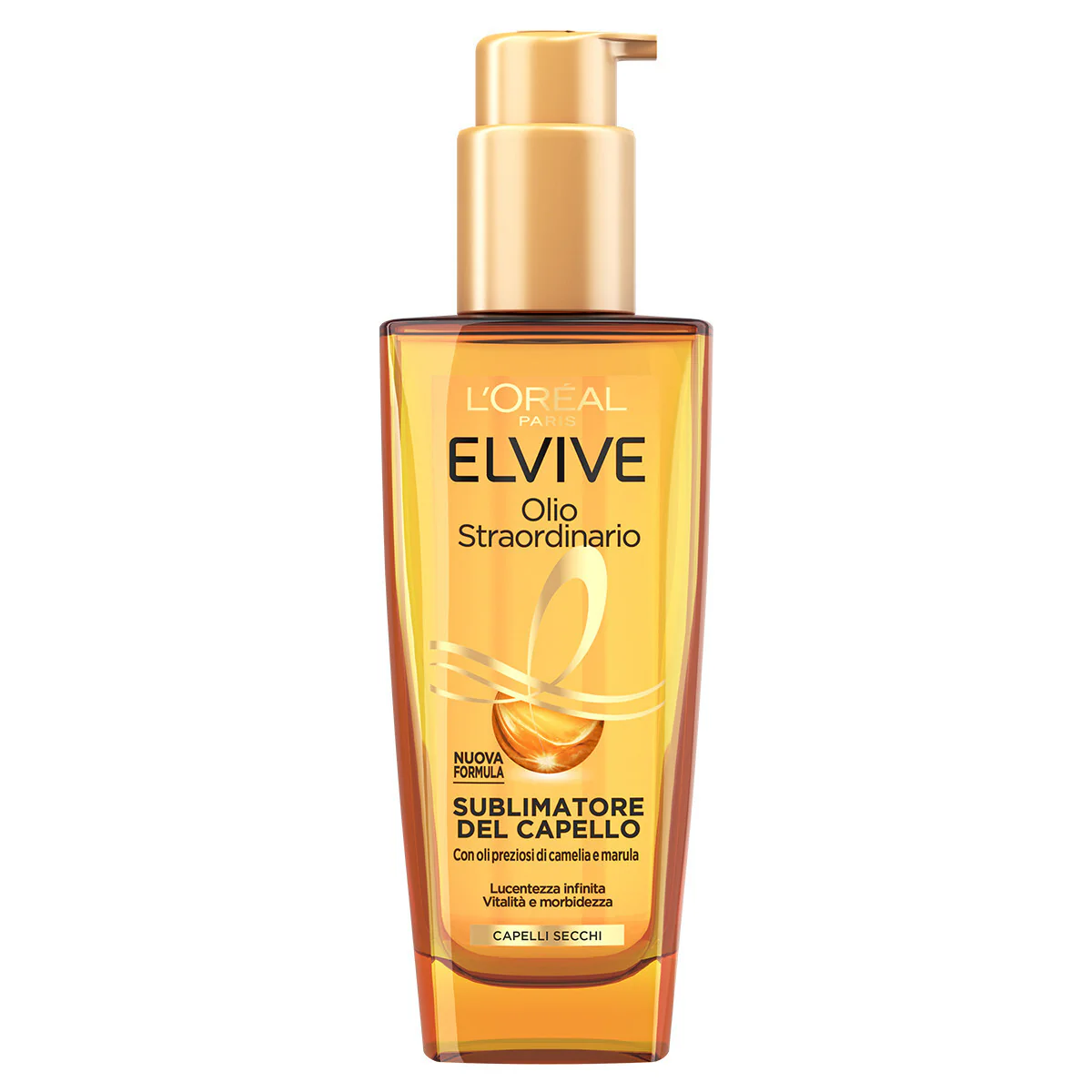 Elvive Olio Straordinario - Olio Capelli Styling & Finish, Ristrutturanti & Ricostruttivi