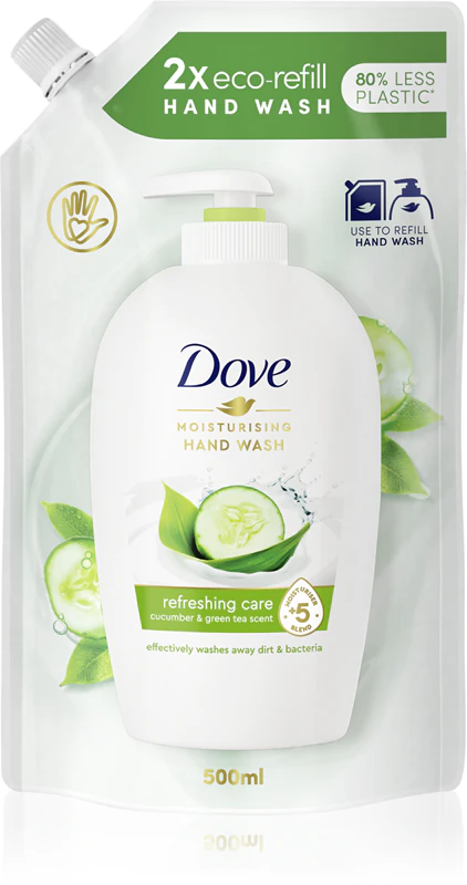 Navulling Dove Refreshing Care vloeibare zeep