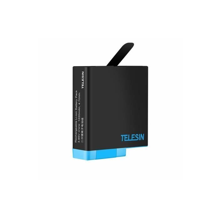 Batteria al litio per GoPro Hero 5,6,7,8 - IBROZ - 1220 mAh - Li-ion