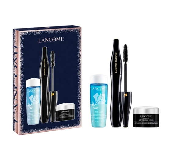 LANCOME HYPNOSE TUSZ DO RZĘS 01   BI FACIL PŁYN DO DEMAKIJAŻU   GENIFIQUE YEUX KREM