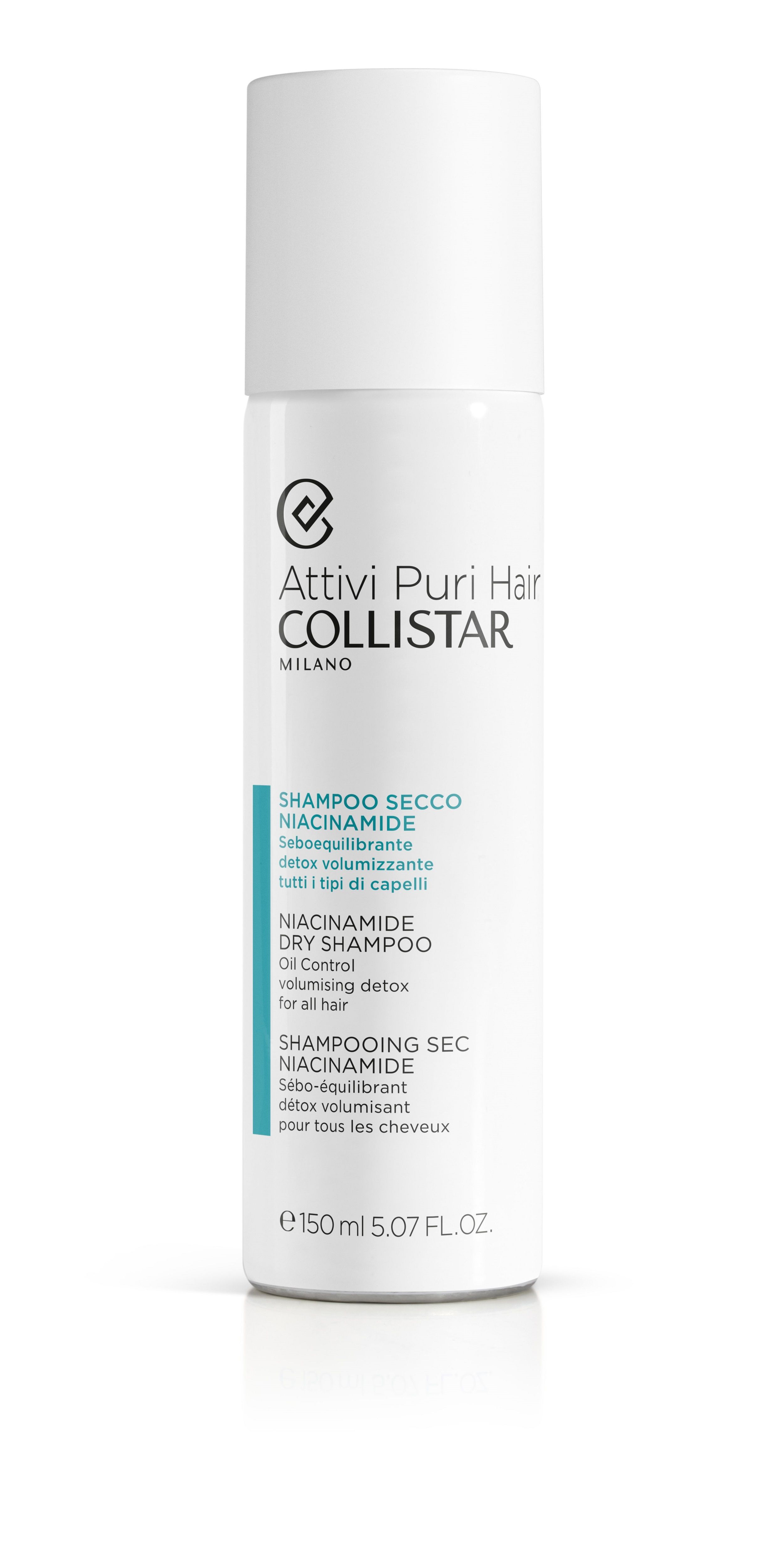 Attivi Puri Hair Dry Shampoo Niacinamide Oil Control  Sausi šampūnai
