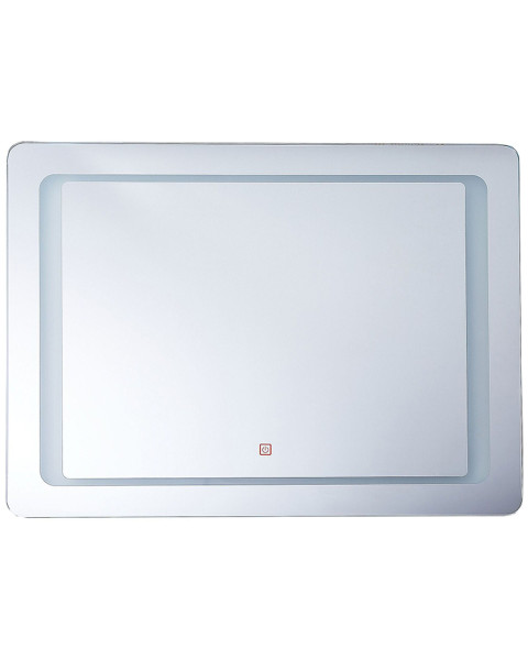 Lustro ścienne łazienkowe rama LED 60x80