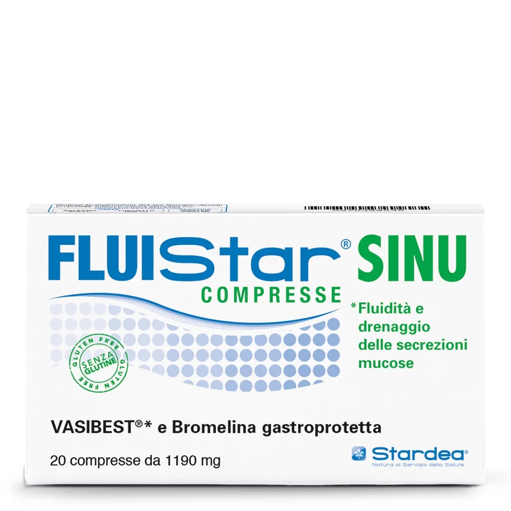 STARDEA Fluistar Sinu 20 tablet za drenažo