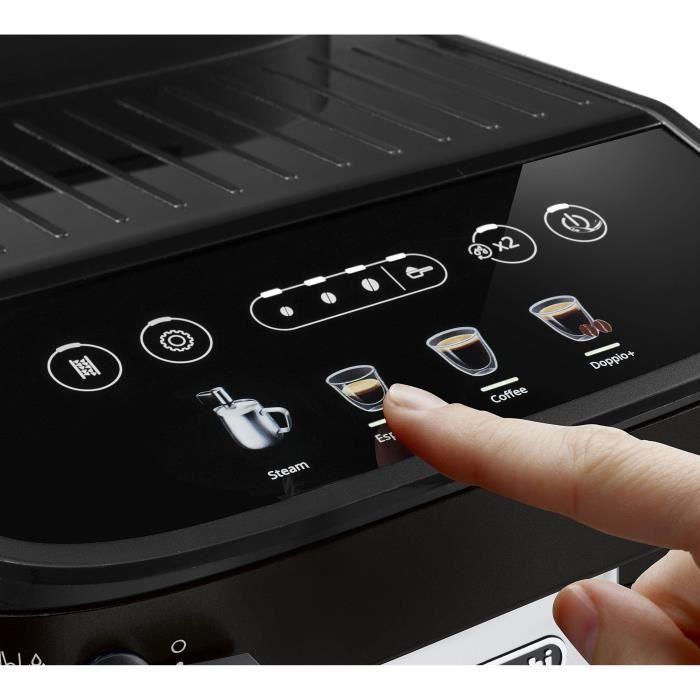 Machine expresso broyeur - De'Longhi - Magnifica evo - ECAM290.22.B - 4 recettes - Noir
