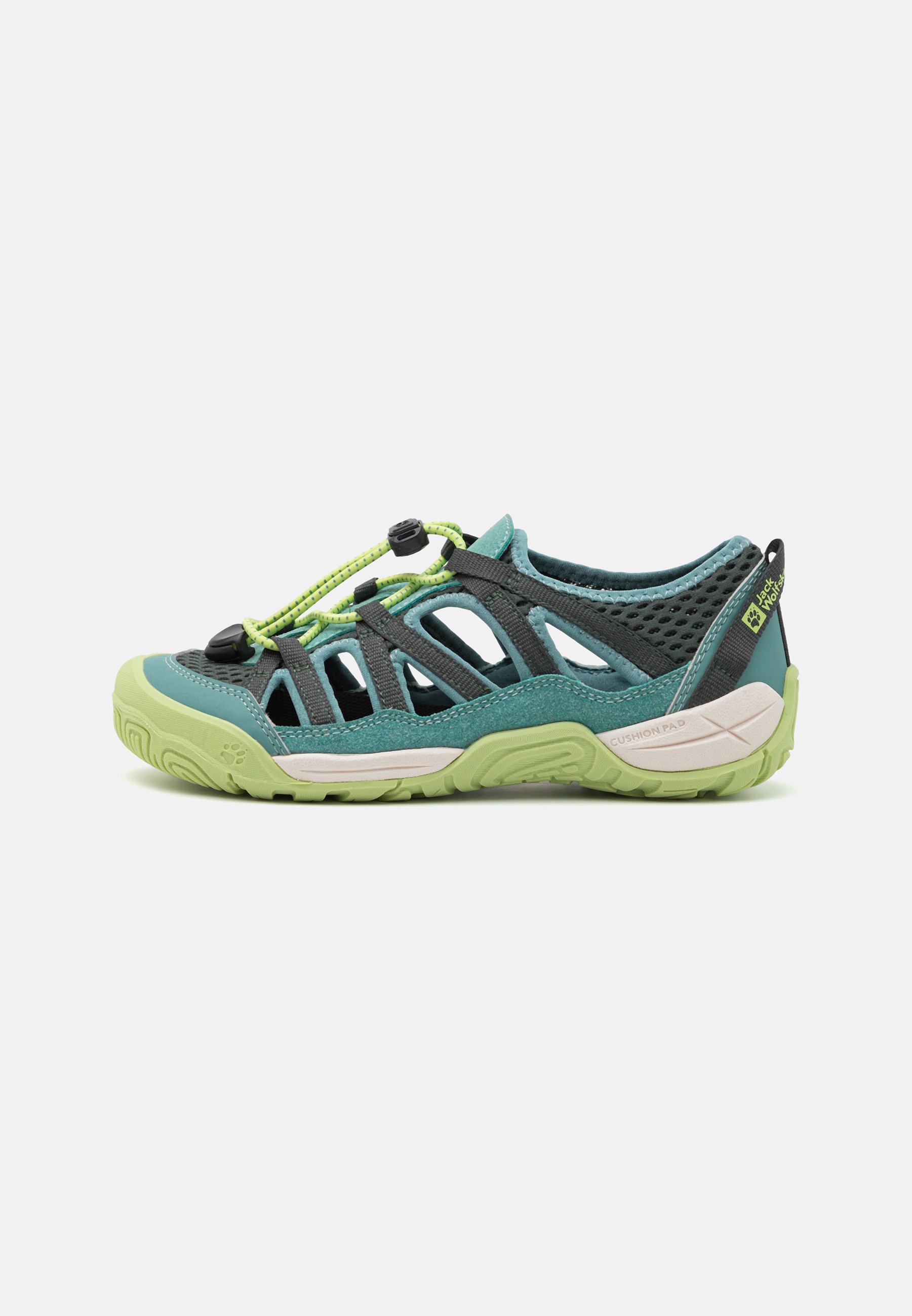Jack Wolfskin LEVENTE UNISEXE - Sandales de marche - vert ardoise