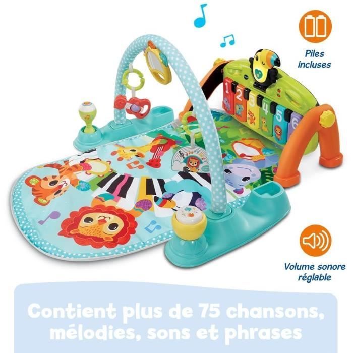 VTECH BABY - EVOLVING TAP TAP PIANO PLAY MAT - Multicolor
