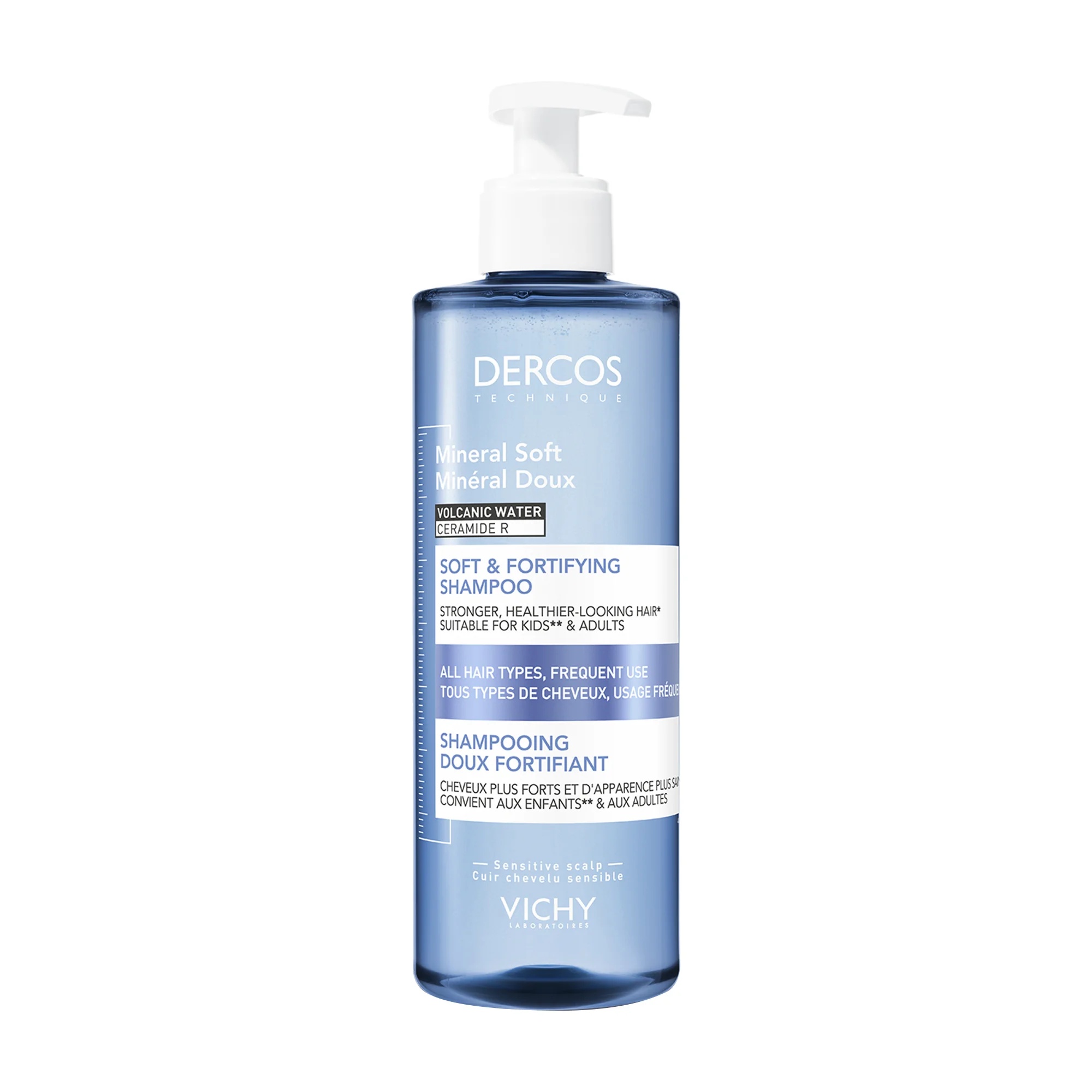 Vichy Dercos Mineral Sweetness Shampoo 400 ml Efeito fortalecedor