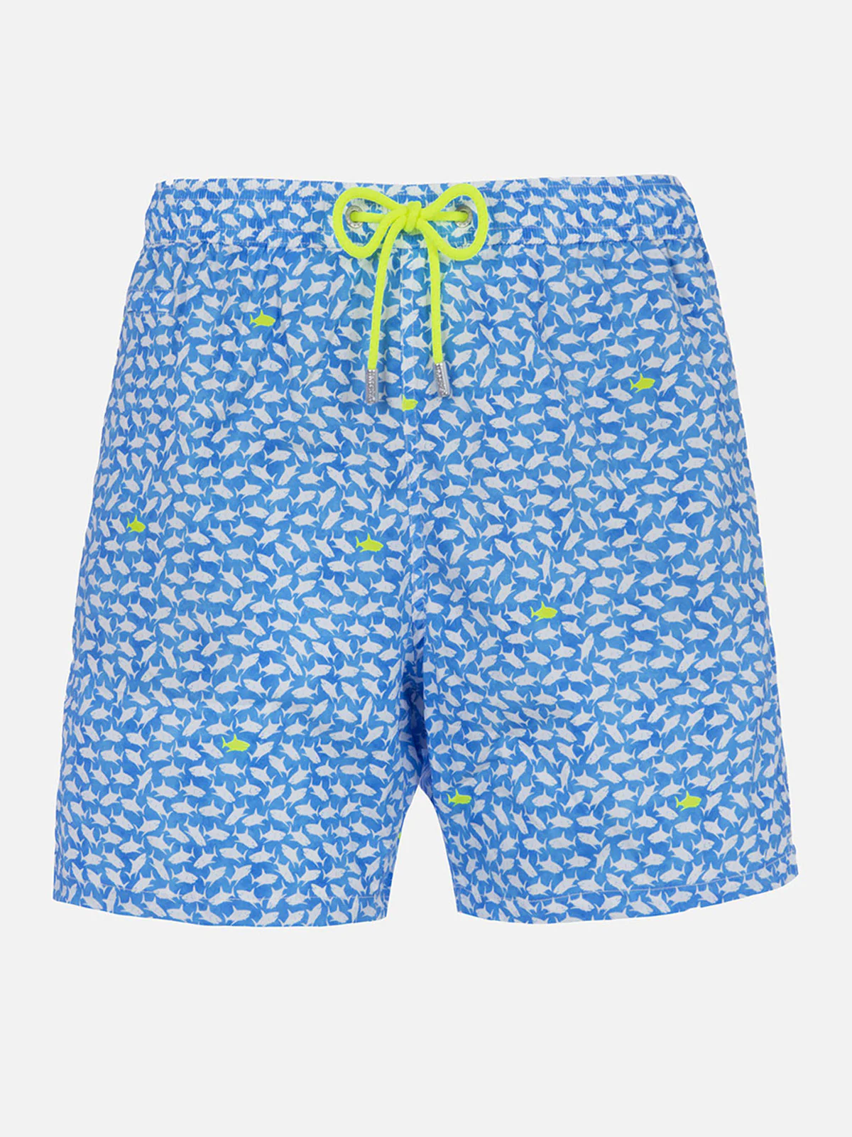 Costume classico elasticizzato Comfort Light con stampa squali