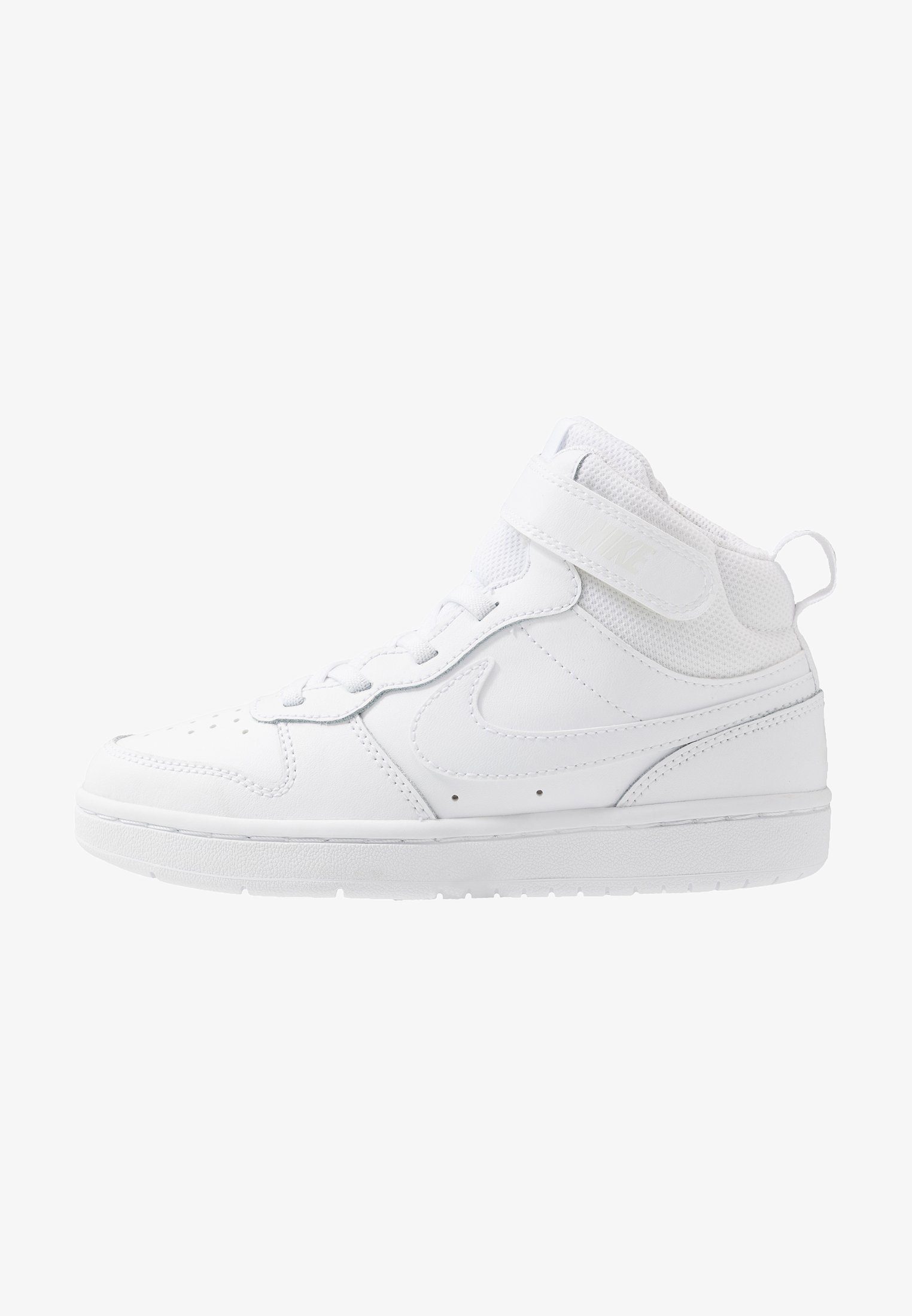 Nike Sportswear COURT BOROUGH MID UNISEX - Trampki wysokie - białe