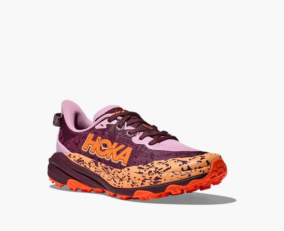 HOKA Speedgoat 6 blomsternektar / neonmandarin