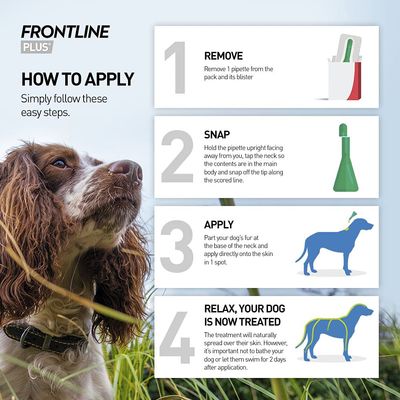 FRONTLINE® Plus Spot On för hundar - L (20-40 kg)