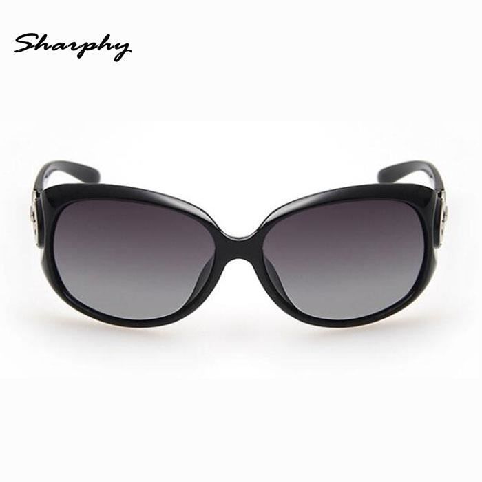 Occhiali da sole da donna SHARPHY - Polarizzati - Neri