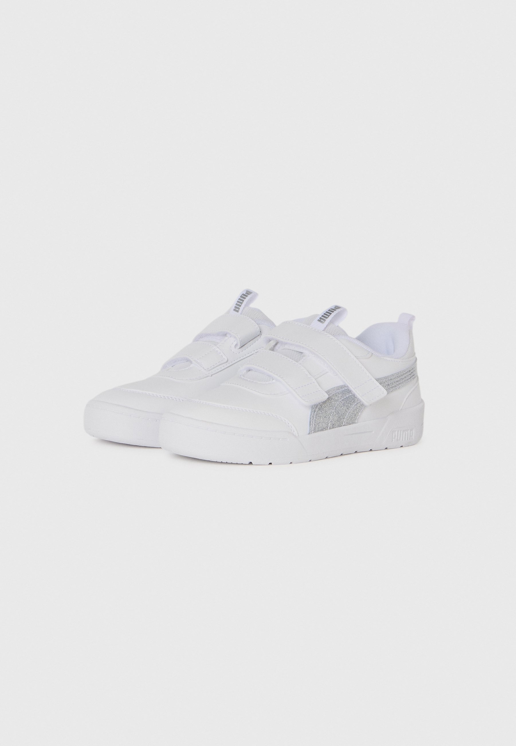 Puma MULTIFLEX 2 GLITZ UNISEX - Scarpe da corsa su strada - bianco/argento
