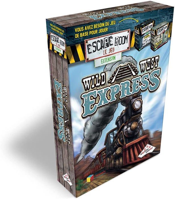 Escape Games - RIVIERA GAMES - Pack Ext. Wild West Express - 60 min - 2 joueurs ou plus