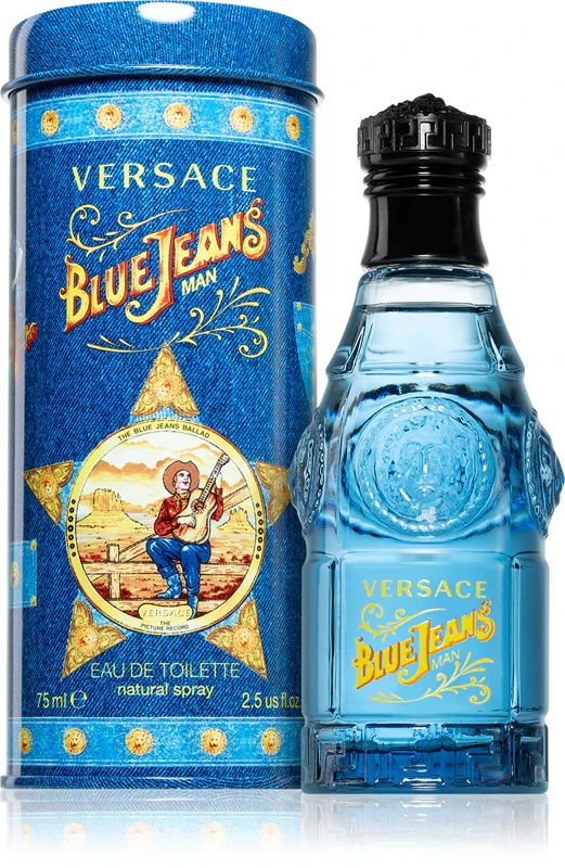 „Versace Jeans Blue“ tualetinis vanduo vyrams