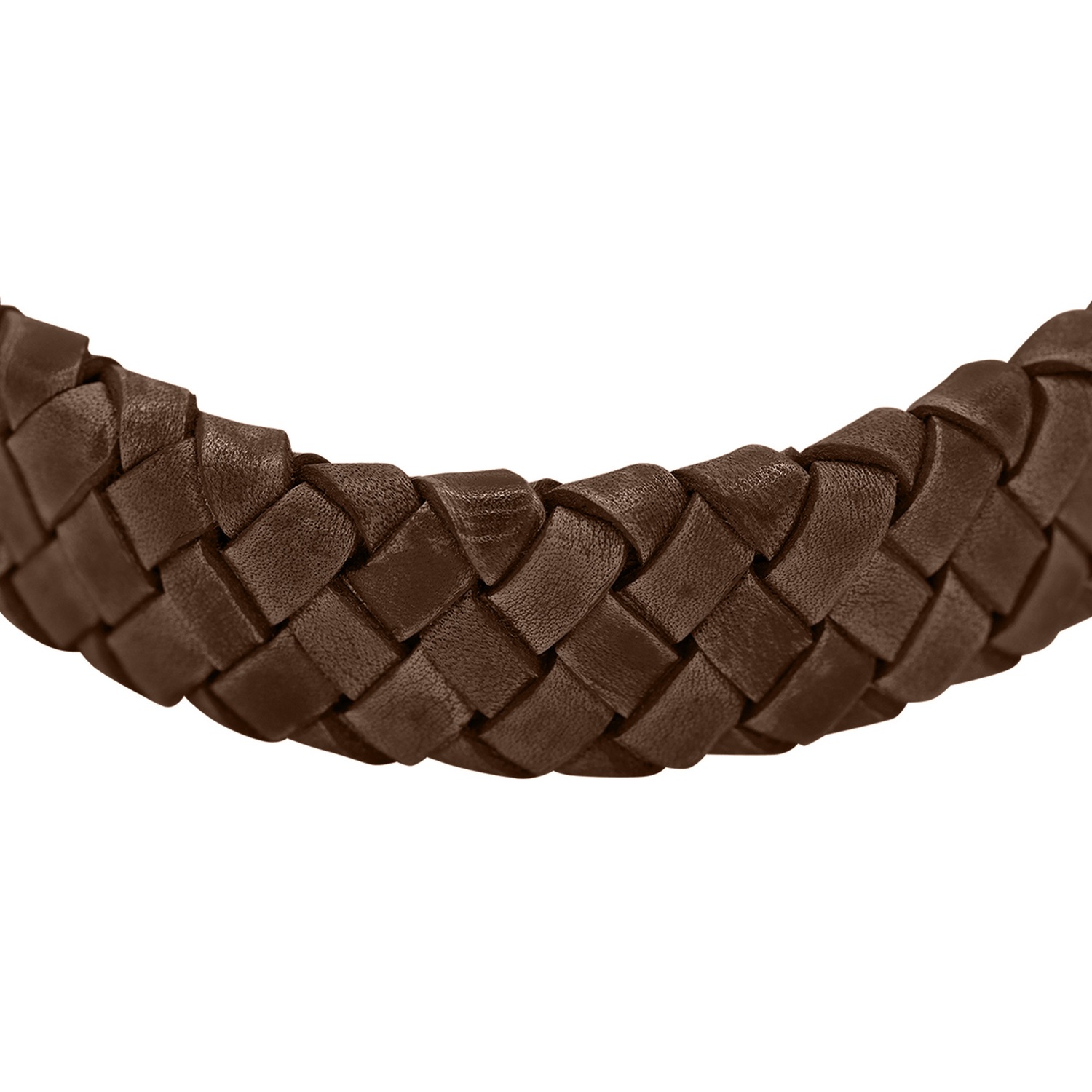 Heideman Bracelet en cuir Keno marron