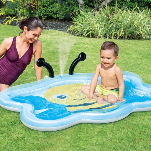 Intex Dětský bazének Bee se sprchou 127x102