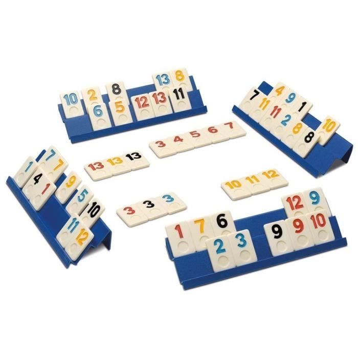 Cayro Classic Rummi Bordspel - Meerkleurig - 19x35x5 cm