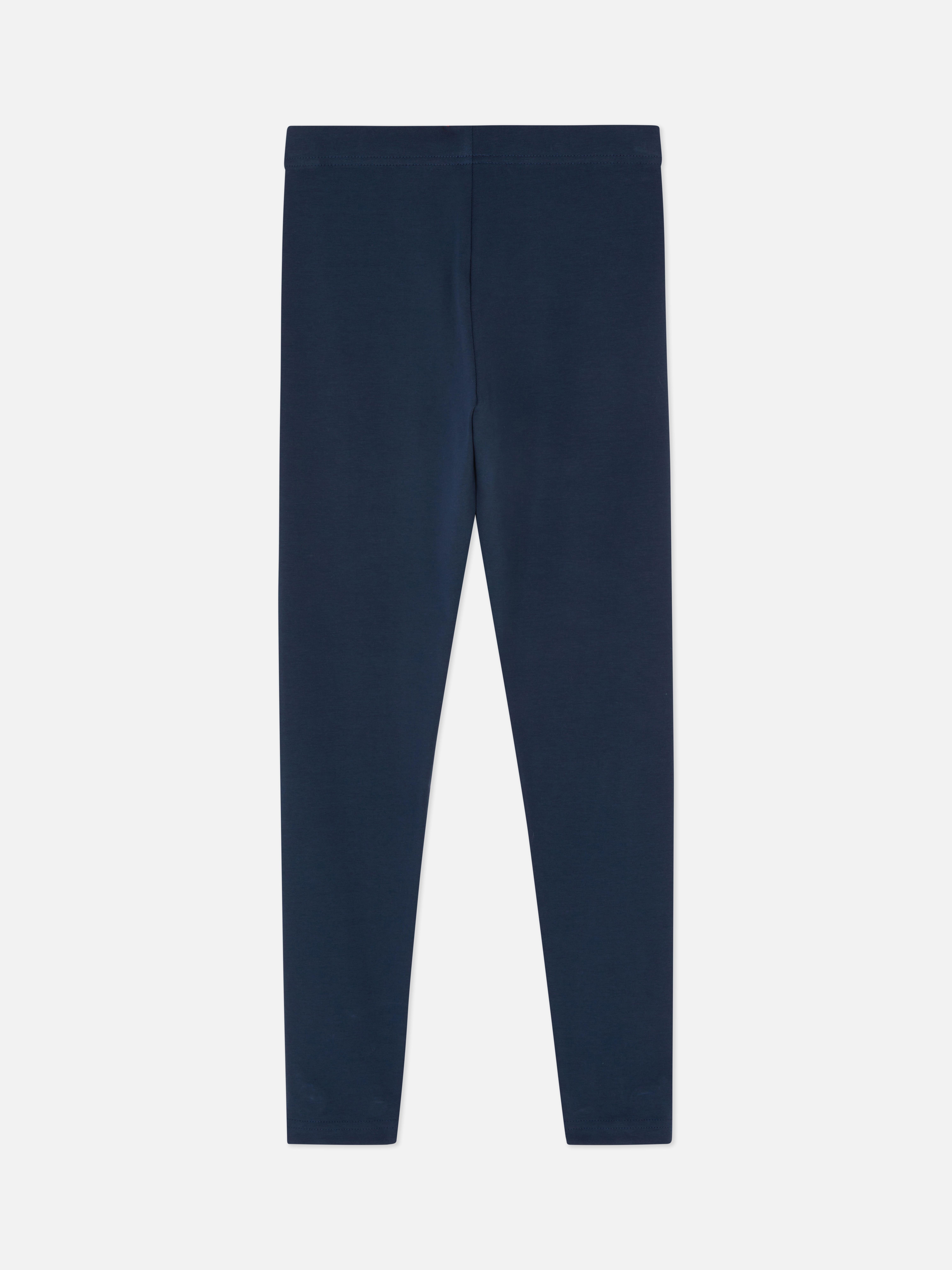 Classic cotton leggings Slim-fit leggings made of soft cotton for lounging